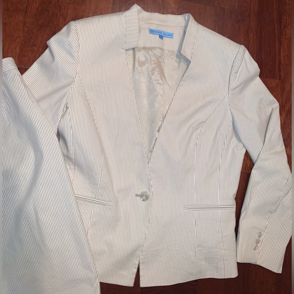 Designer Antonio Melani work Suit blazer skirt lot women’s size 10 - Picture 4 of 17